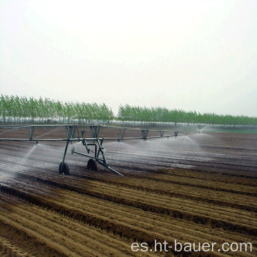 Riego de carrete de manguera modelo de pluma de campo agrícola móvil